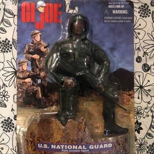 GI Joe 🎁 MIB US National Guard 1997 black